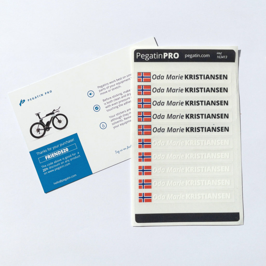 pro bike stickers