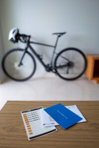 Electric bike with custom Pegatin name stickers