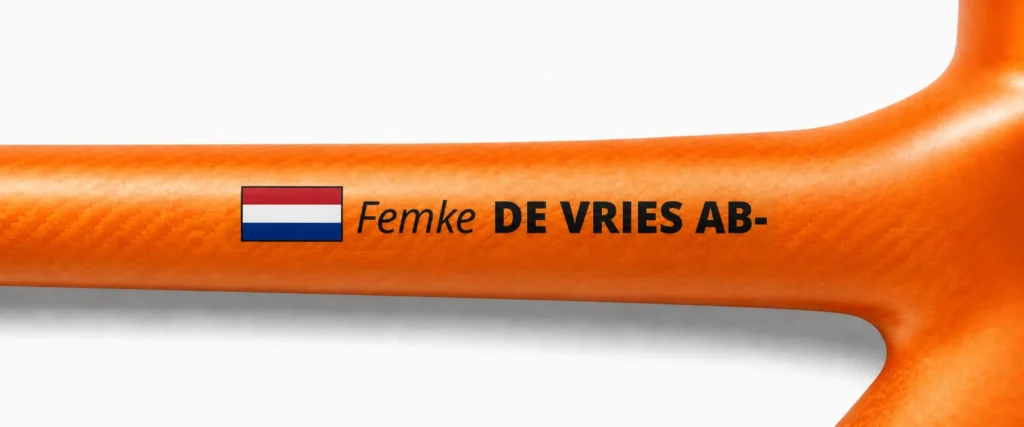 bike name stickers Pegatin