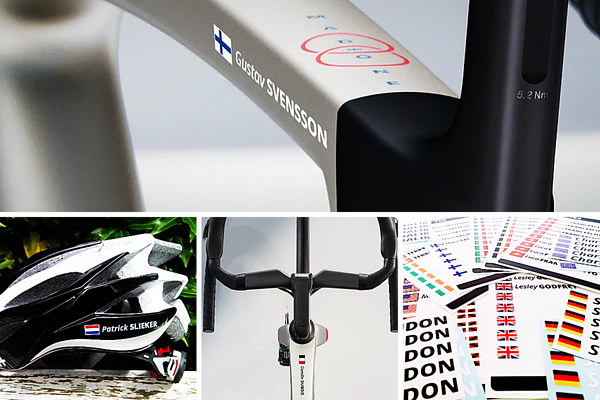 Pegatin custom name stickers