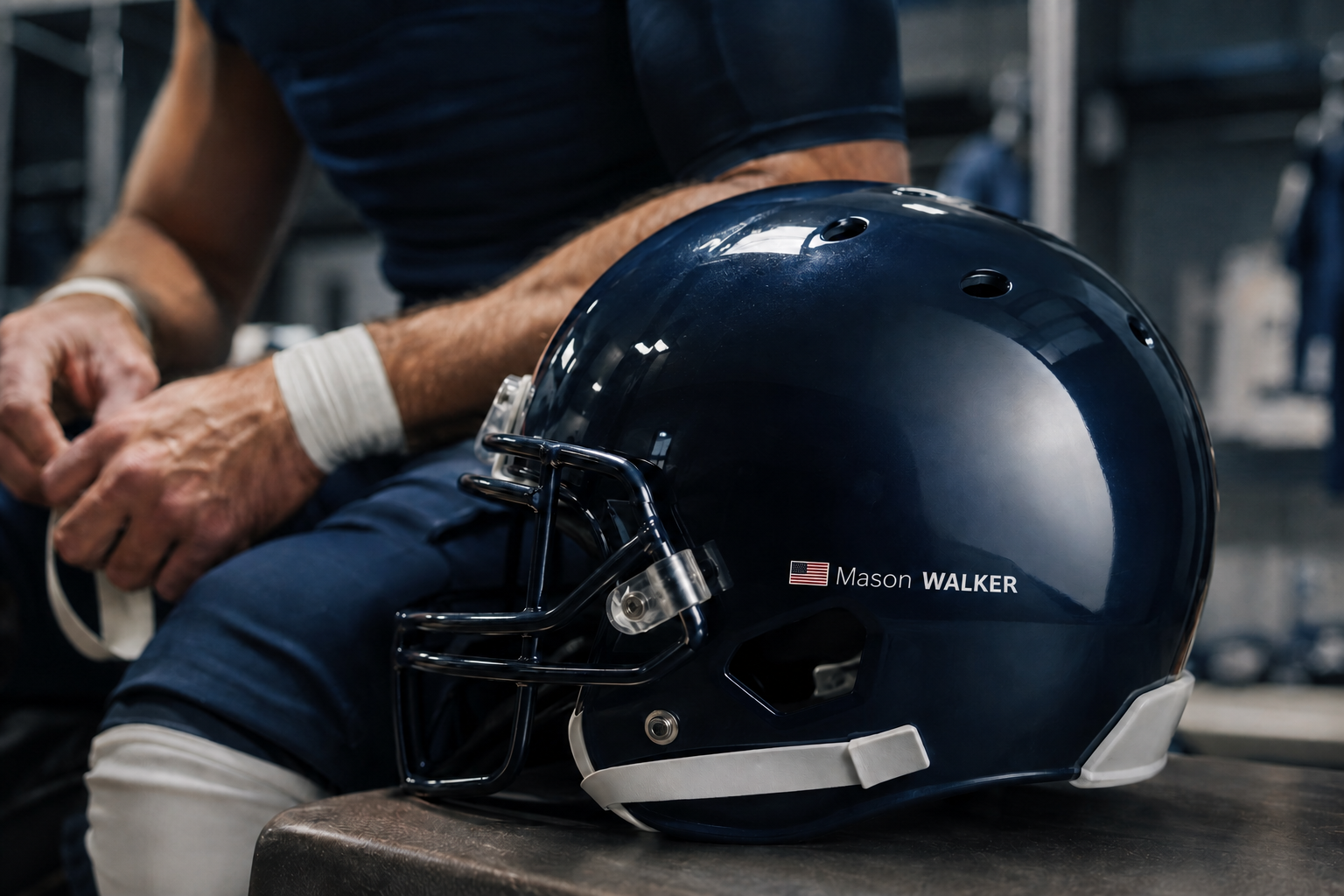 Adesivi personalizzati per società e squadre sportive - American football